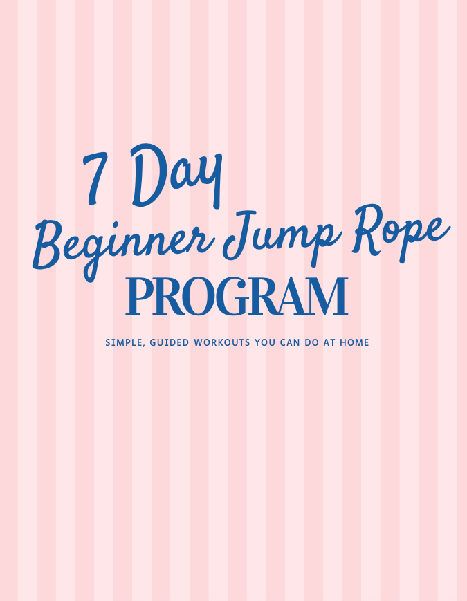 7-Day Beginner Jump Rope Program (Digital Program)